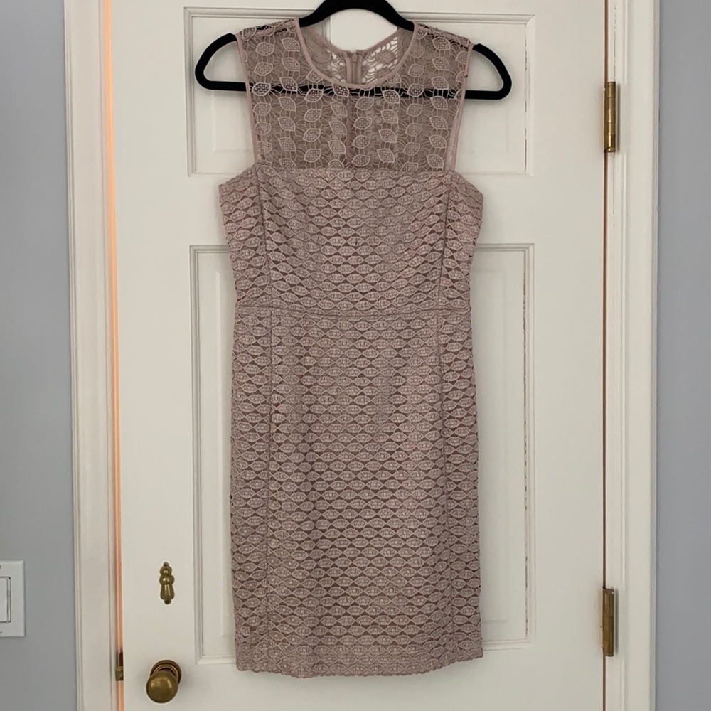 DVF Nude Cocktail Dress